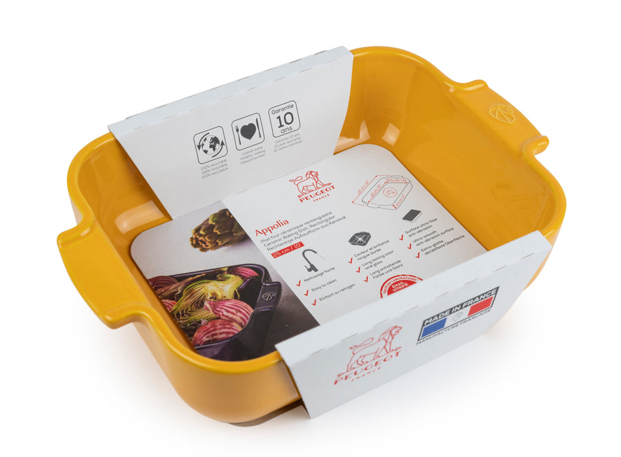 PEUGEOT | Appolia Ceramic Rectangular Baker L 25cm