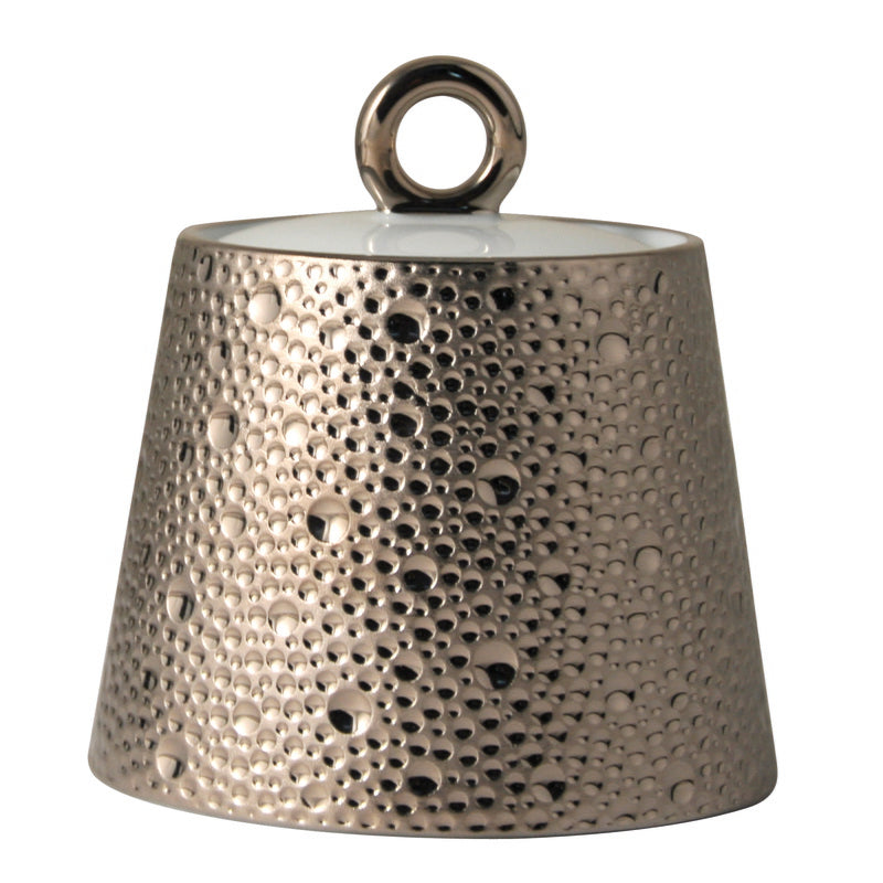 BERNARDAUD | Ecume Platine Sugar Bowl