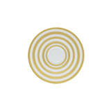 J.L COQUET | Hémisphère Gold Stripes 茶杯連底碟
