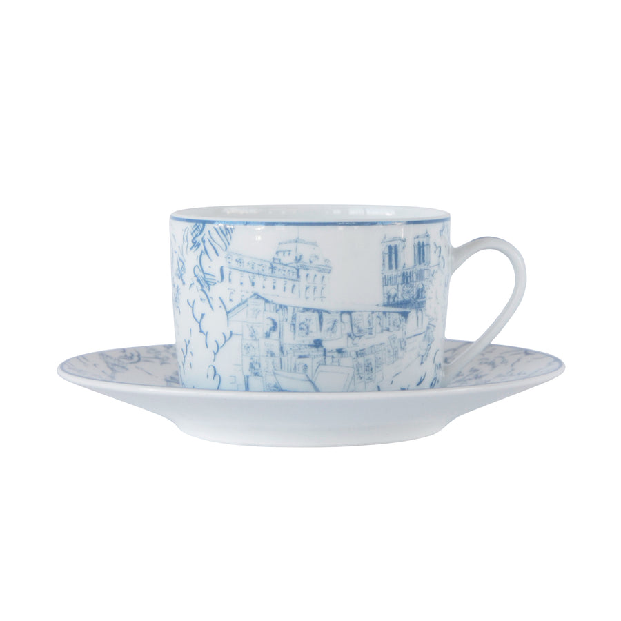 BERNARDAUD | Tout Paris Tea Cup & Saucer