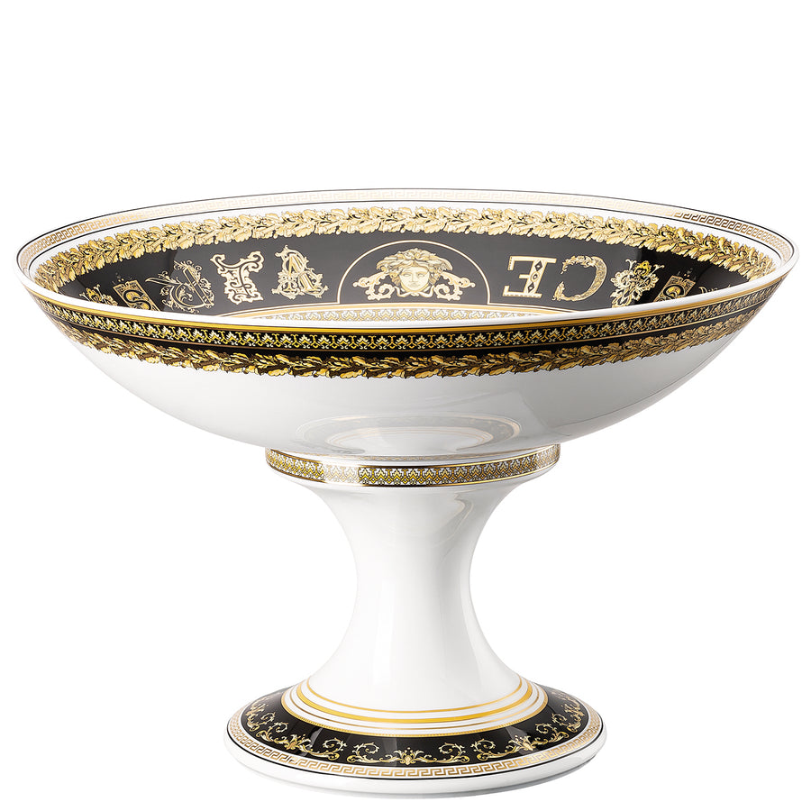 VERSACE | Virtus Gala Bowl with Foot 35cm