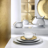 ROSENTHAL | TAC Skin Gold Deep Plate 24cm