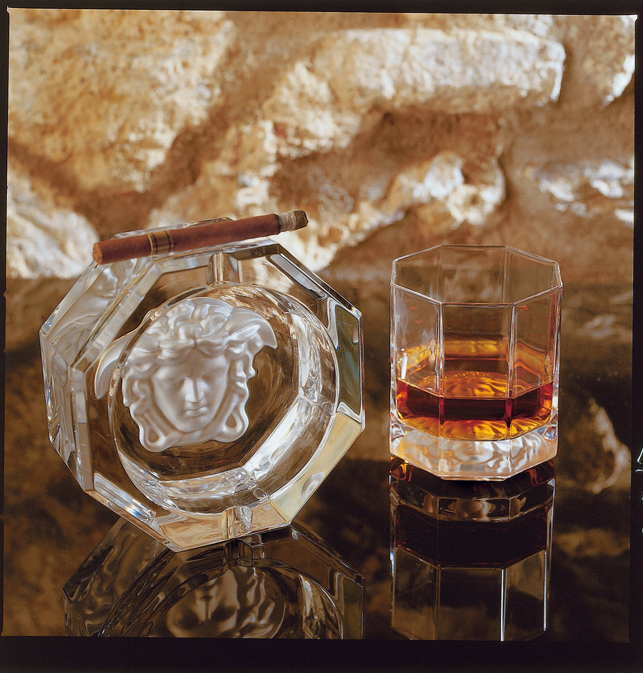 VERSACE | Medusa Lumiere Crystal Set of 2 pcs Whisky