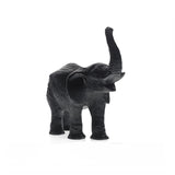 DAUM | Black Elephant by J.F. Leroy H 14.5cm