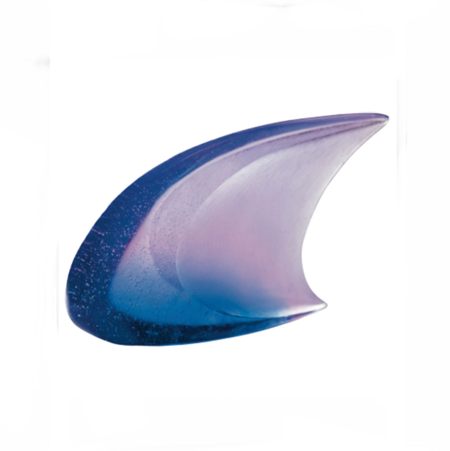 DAUM | Fish Blue Purple by Xavier Carnoy 30cm - Limited Edition