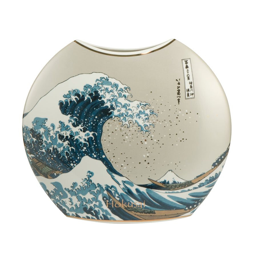 GOEBEL |The Great Wave - Vase 30cm Artis Orbis Katsushika Hokusai