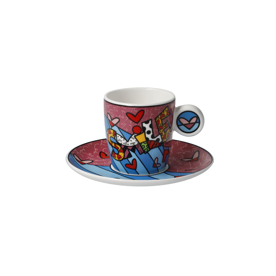 GOEBEL | Smile - Demitasse with Saucer Pop Art Romero Britto