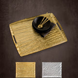 PLATEX | Old Gold 金色托盤, 24x18cm