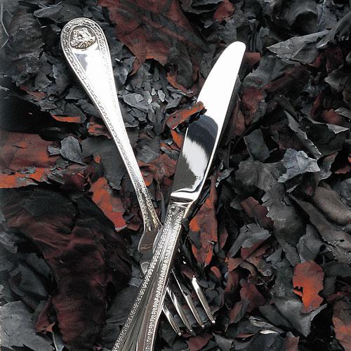 VERSACE | Medusa Silver Plated Meat Fork