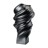 ROSENTHAL | Squall Black Porcelain Vase 32cm