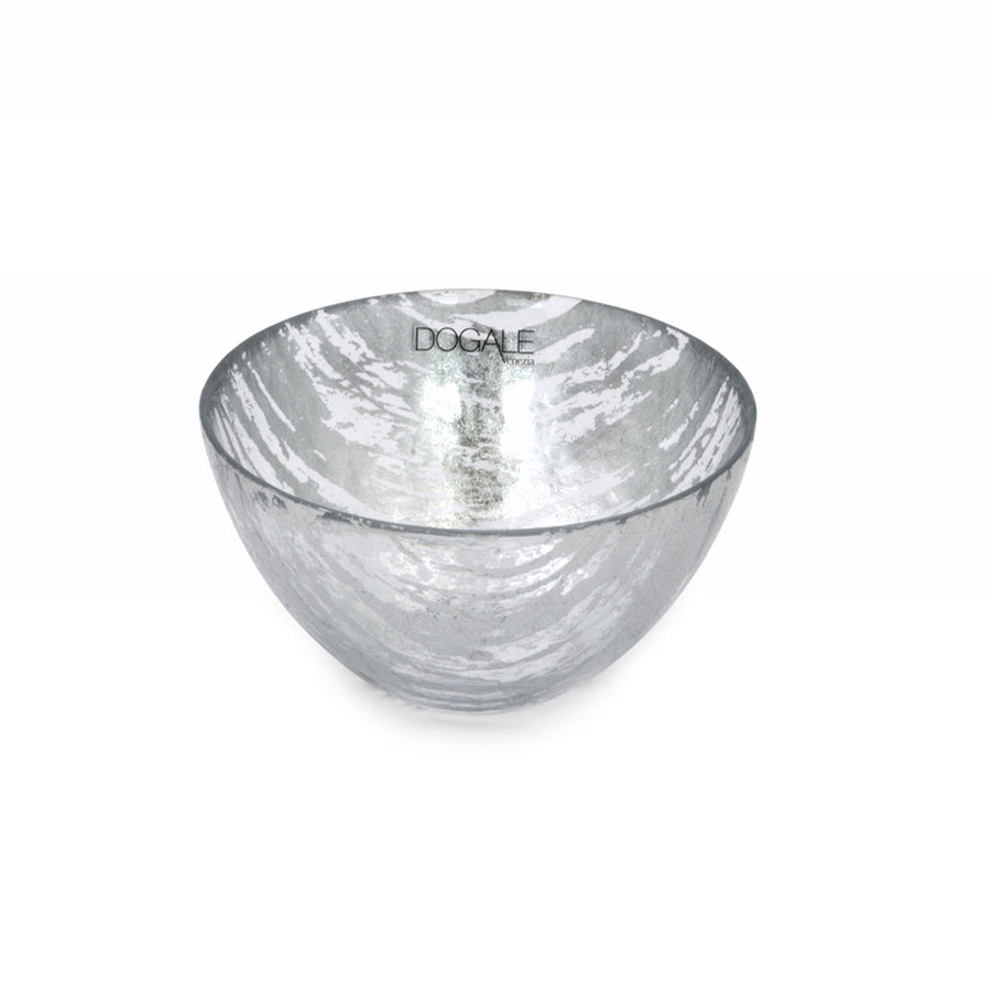 GREGGIO | Sole and Luna Silver Leaf Bowl 16x7cm