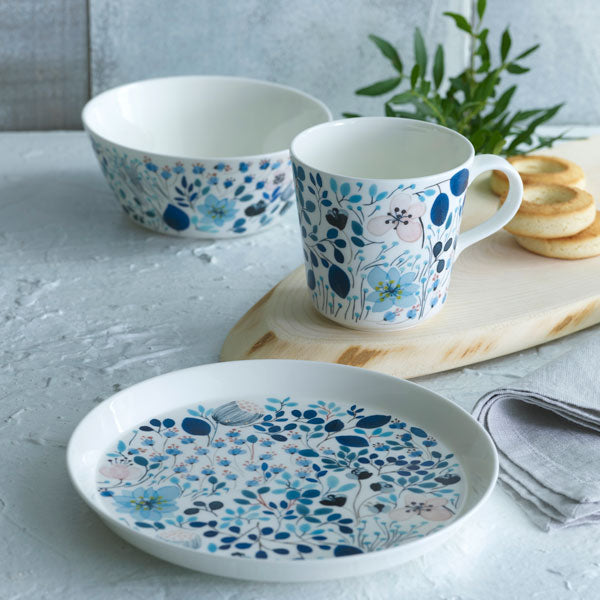 NARUMI | Anna Emilia "Frost Garden on My Window" Plate 19cm