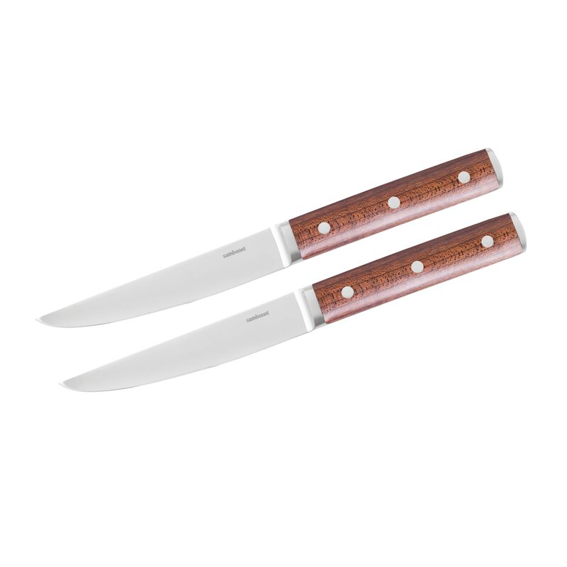 SAMBONET | Sirloin Set of 2 Steak Knife Maplewood