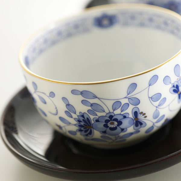 NARUMI | Milano Tea Pot with Tea Cups & Saucers 5 persons