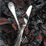 VERSACE | Medusa Silver Plated Salad Spoon