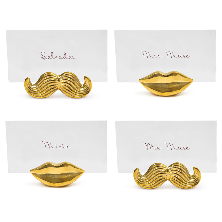 JONATHAN ADLER | Mr. & Ms. Muse Place Card Holder (Set of 4)