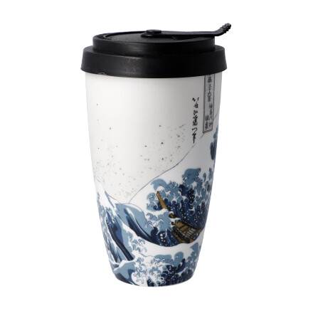 GOEBEL | The Great Wave - Mug To Go 15cm Artis Orbis Katsushika Hokusai