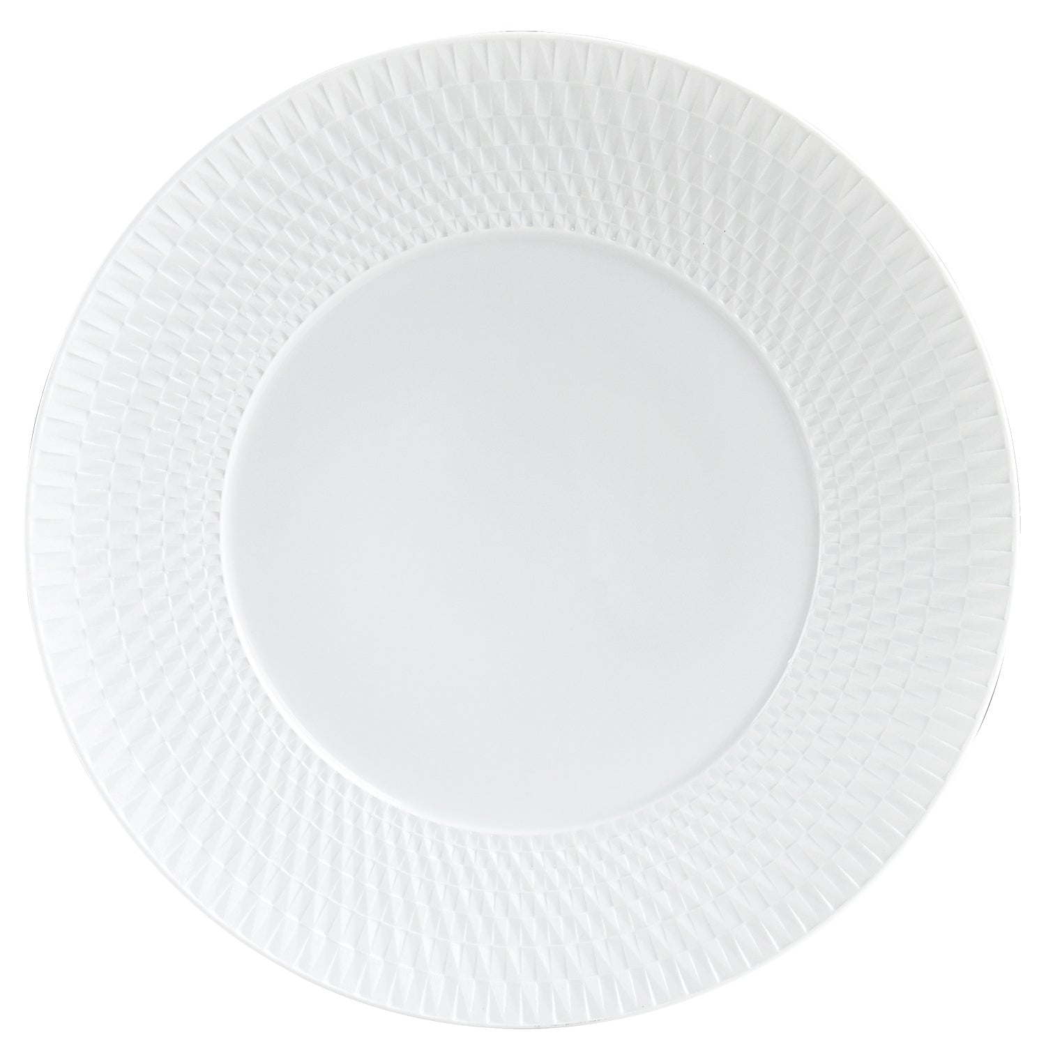 BERNARDAUD | Twist White 27cm Plate