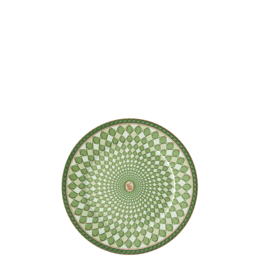 Swarovski | Signum Green Plate 18 cm