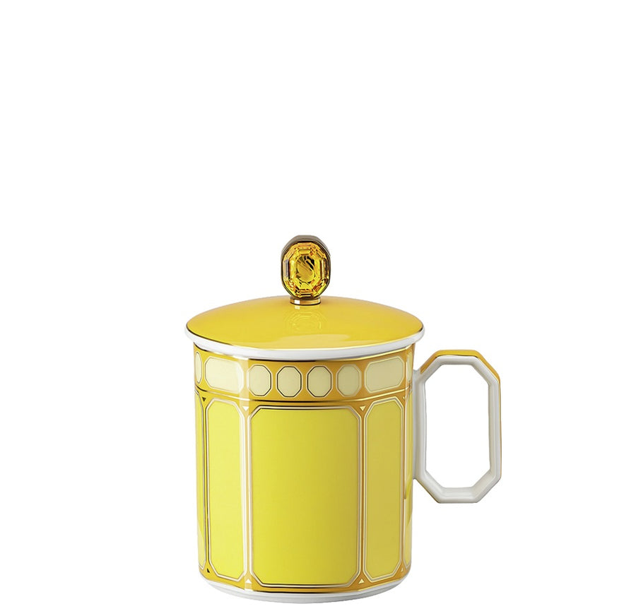 Swarovski | Signum Yellow Mug with Lid