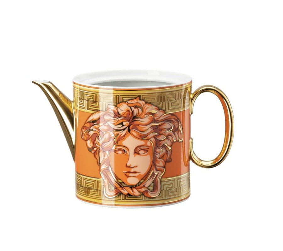 VERSACE | Medusa Amplified Orange Coin Tea Pot