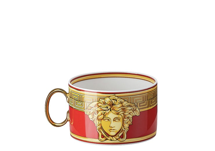 VERSACE | Medusa Amplified Golden Coin Tea Cup & Saucer - Limited Edition