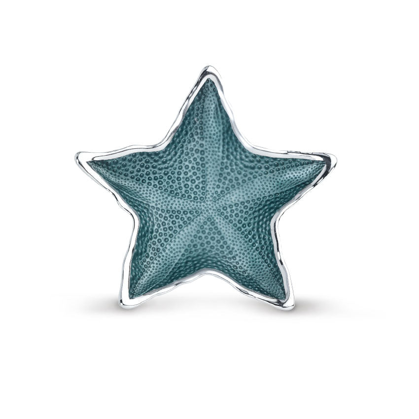 GREGGIO | Capri Blue Starfish Plate 18x3cm