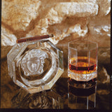 VERSACE | Medusa Lumiere Crystal Ashtray 13cm