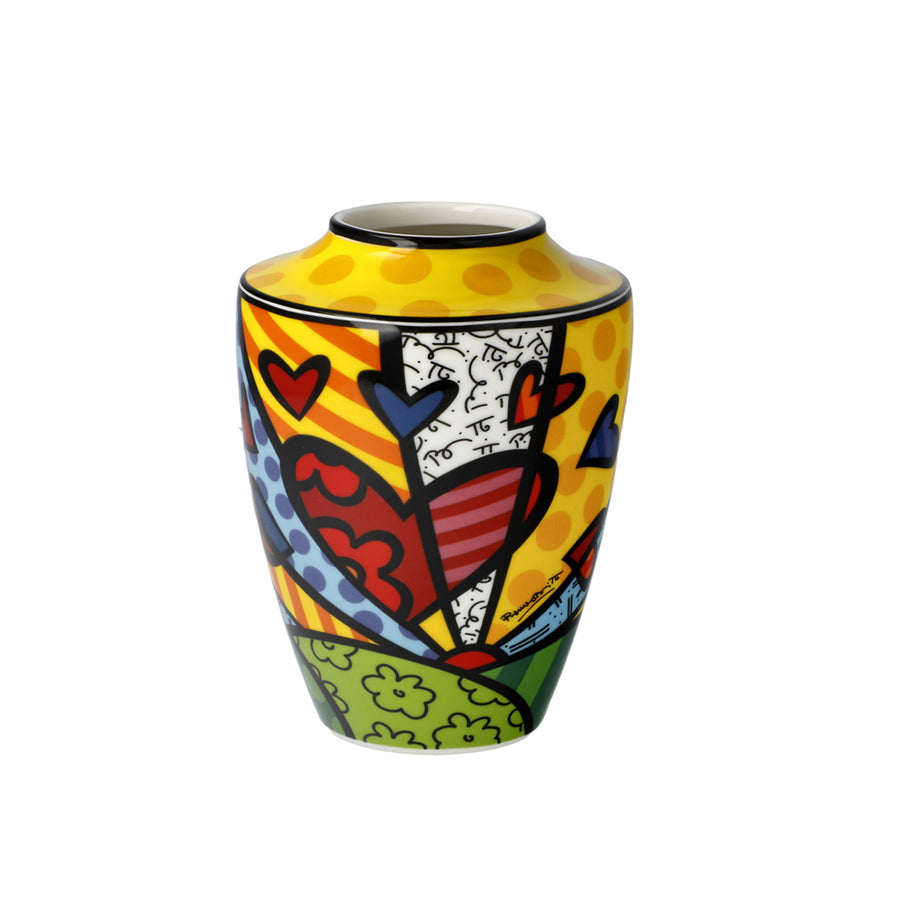 GOEBEL | A New Day - Mini Vase 12.5cm Pop Art Romero Britto