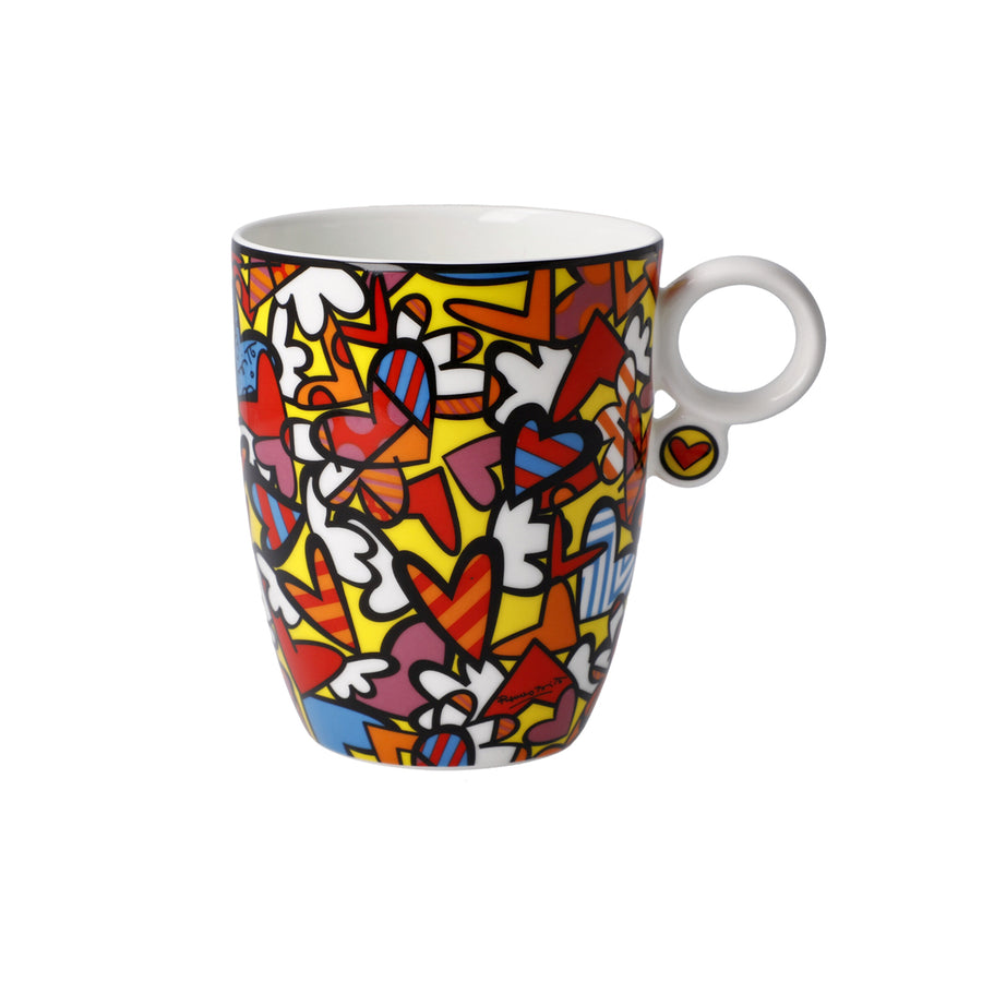 GOEBEL | All We Need is Love - Artist Mug 11cm Pop Art Romero Britto