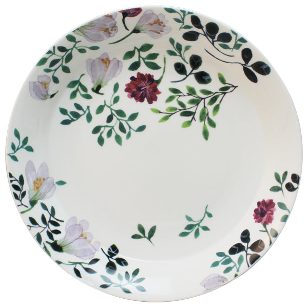 NARUMI | Anna Emilia "Grandmother's Bouquet" Coupe Plate 24cm