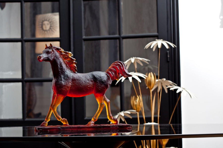 DAUM | Amber Le Majestueux 53cm Limited Edition