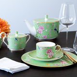 NARUMI | Queen's Garden 綠 茶具甜品套裝 2位