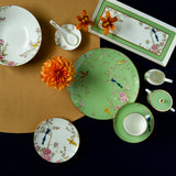 NARUMI | Queen's Garden 綠 飯碗 11cm