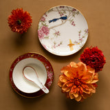NARUMI | Queen's Garden White Sauce Plate 10cm