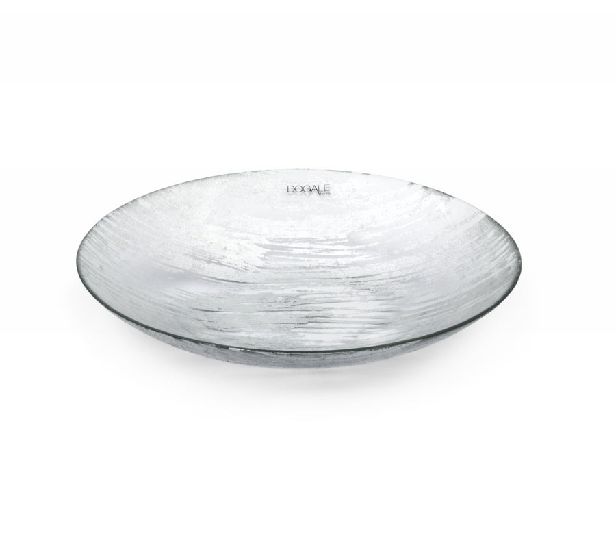 GREGGIO | Sole and Luna Silver Leaf Centrepiece 30x6cm