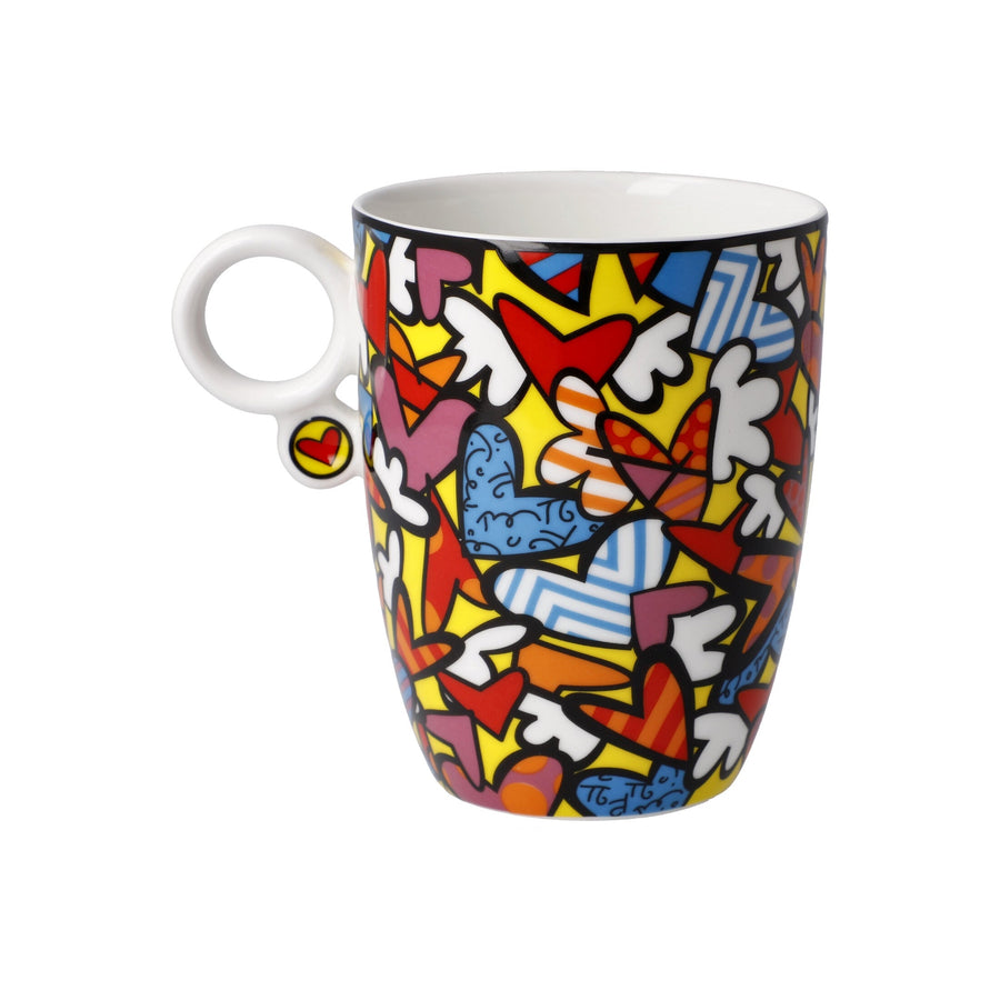 GOEBEL | All We Need is Love - Artist Mug 11cm Pop Art Romero Britto