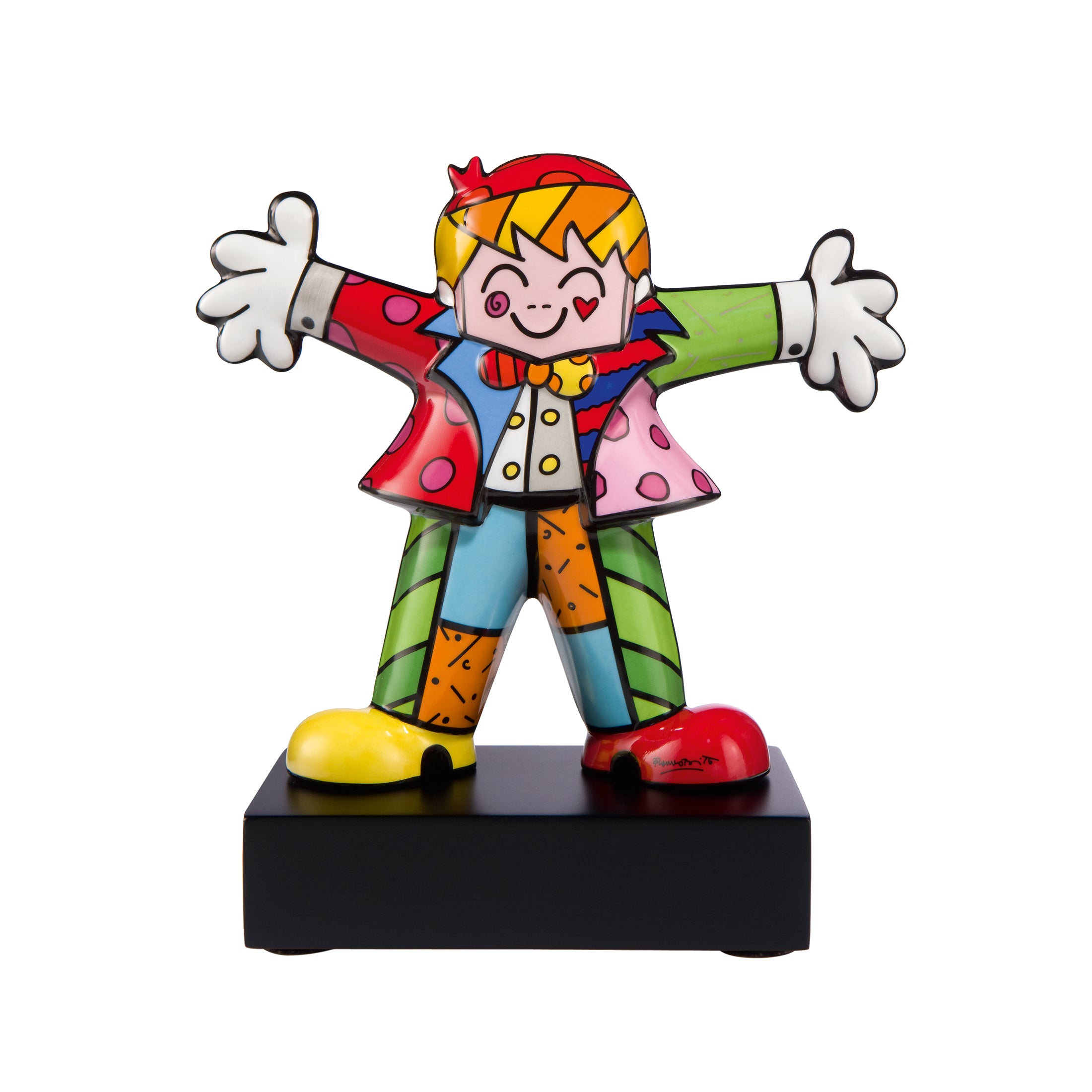 Goebel Spring Elephant Gold Figurine Pop Art Romero Britto Goebel Spring Elephant Gold Figurine Pop Art Romero Britto
