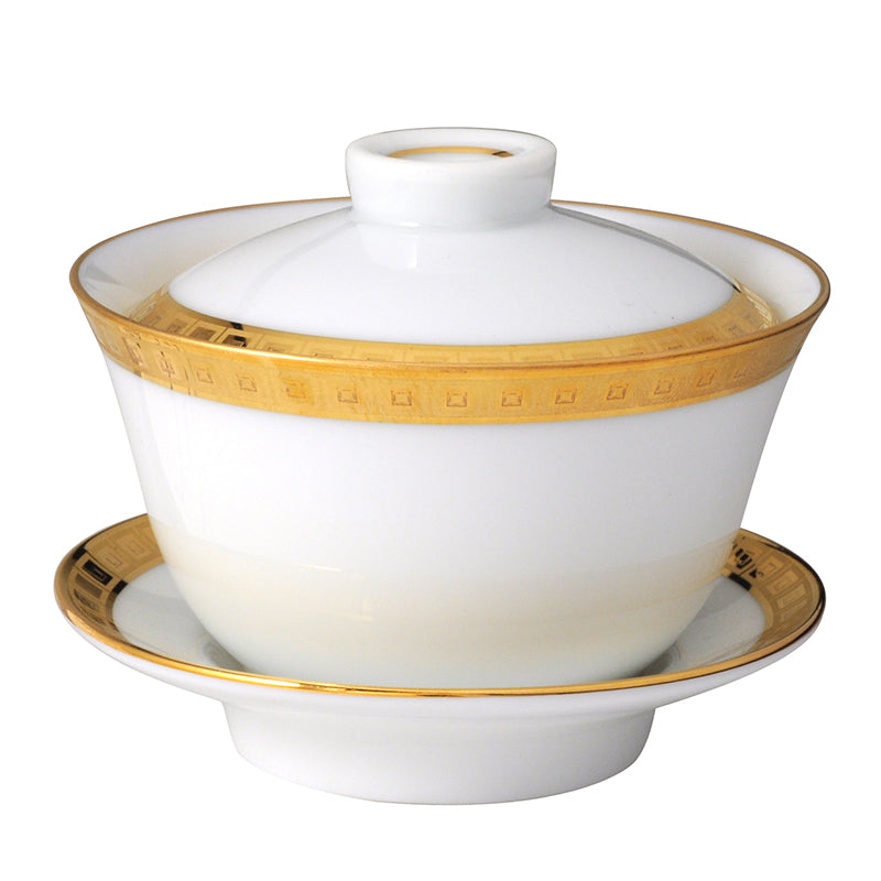 BERNARDAUD | Athena Gold 中式茶盅連底碟