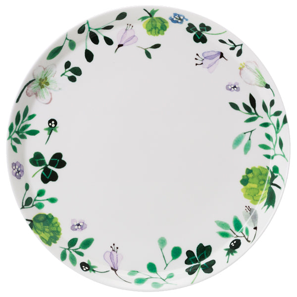 NARUMI | Anna Emilia "Clover Garden" Plate 24cm