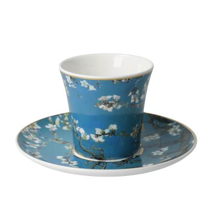 GOEBEL | Almond Tree Blue - Demitasse with Saucer Artis Orbis Vincent Van Gogh