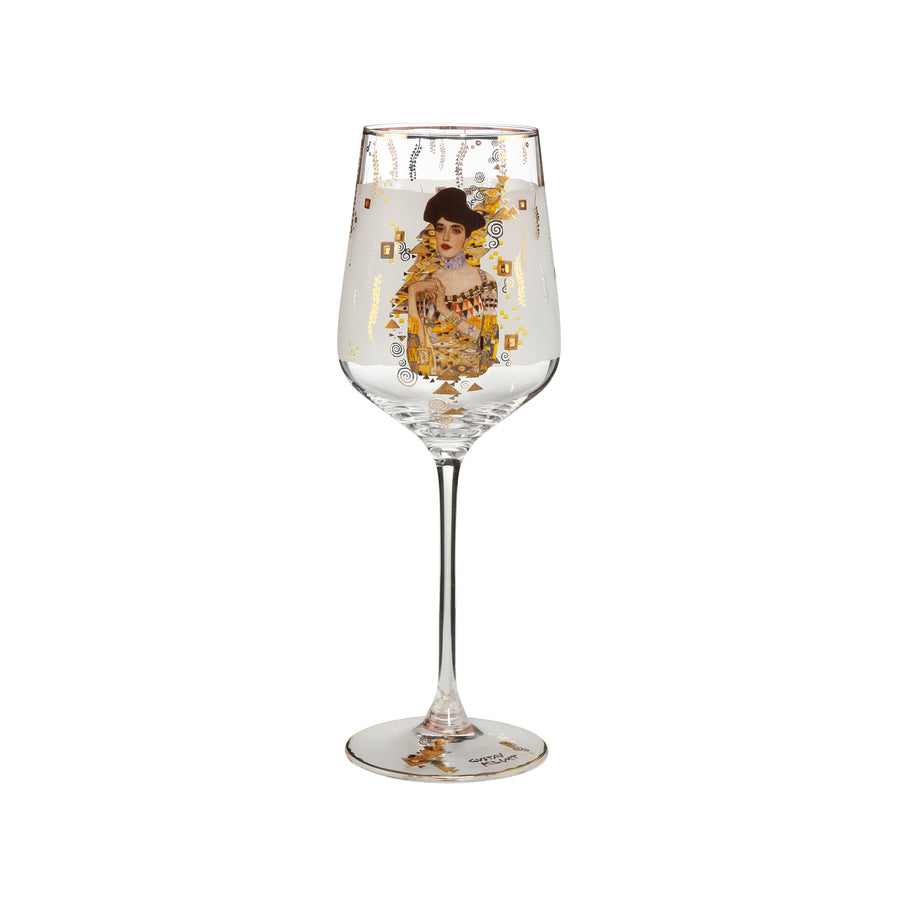 GOEBEL | Adele Bloch-Bauer - Wine Glass 25cm Artis Orbis Gustav Klimt