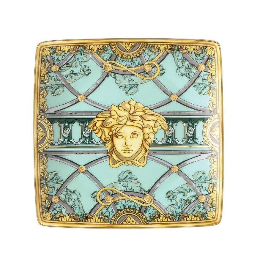 VERSACE | La Scala del Palazzo Bowl 12cm Square Flat Plate
