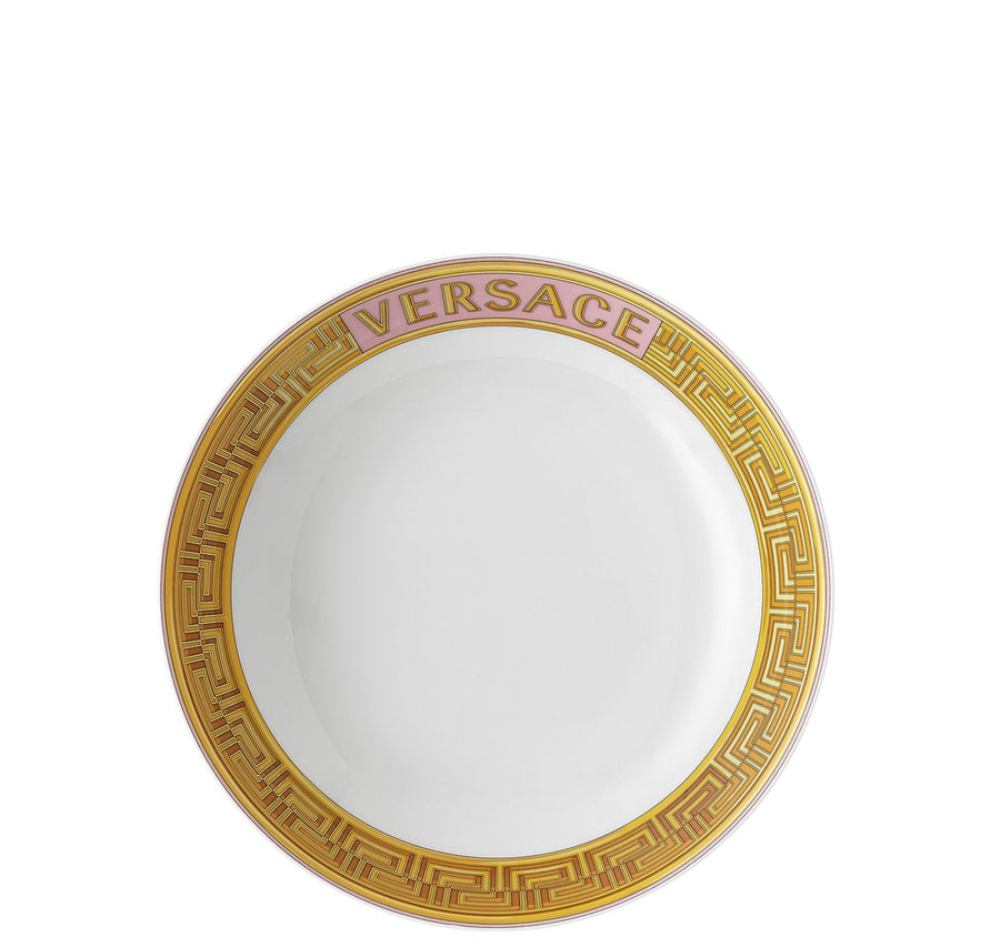 VERSACE | Medusa Amplified Pink Coin Deep Plate 22cm