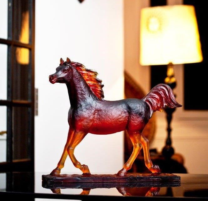 DAUM | Amber Le Majestueux 53cm Limited Edition