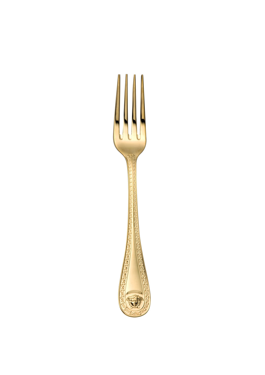 VERSACE | Medusa 24K Gold Plated Table Fork