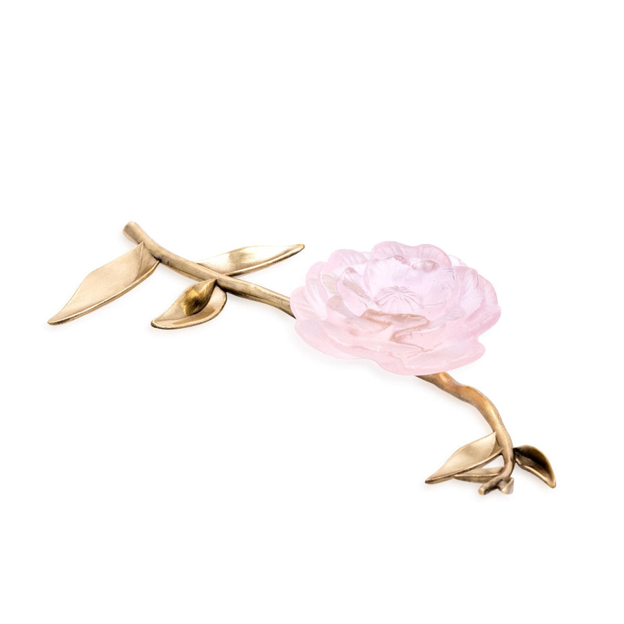 DAUM | Camelia Pink Flower Ornament 16.5cm