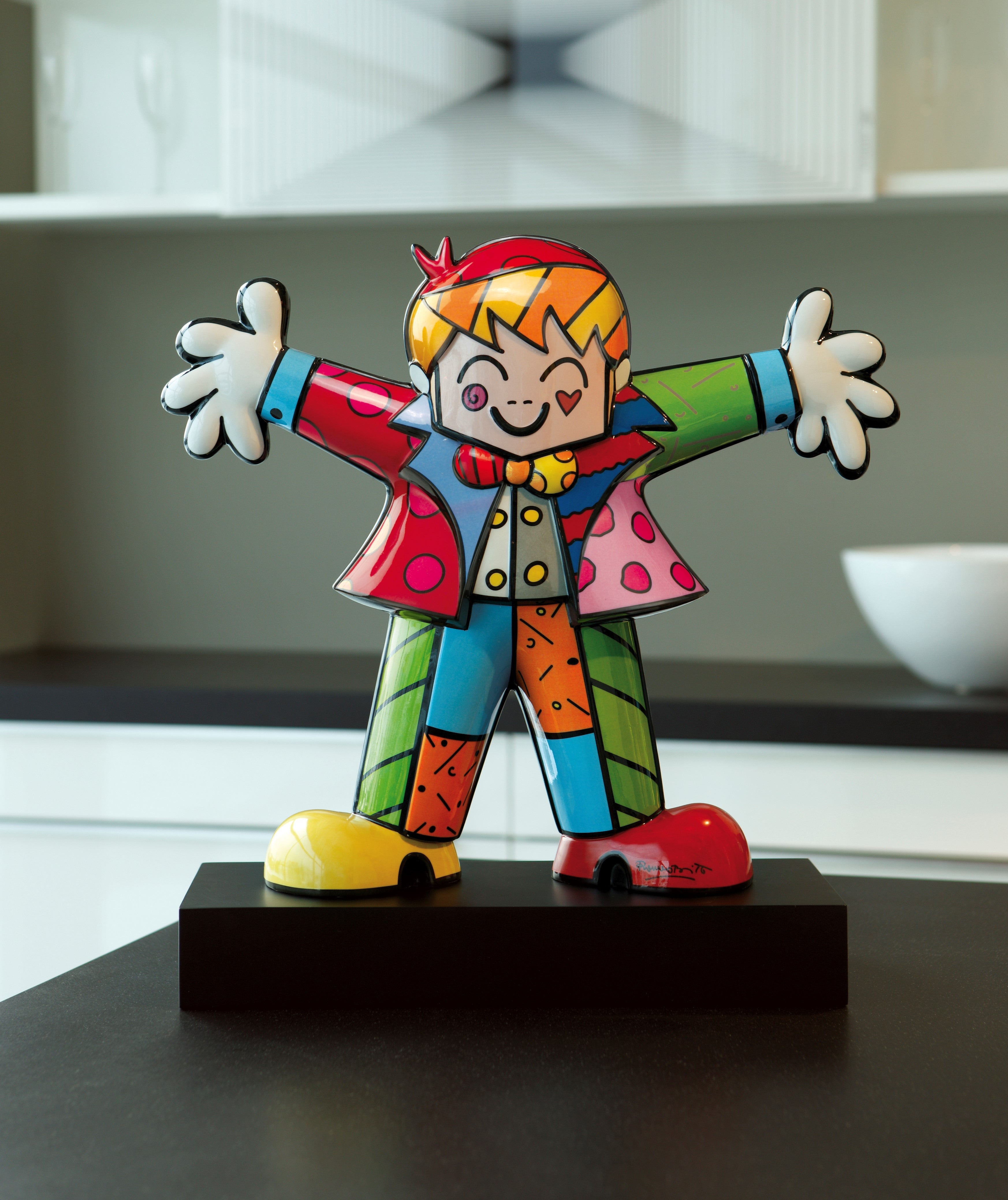 GOEBEL HUG TOO Figur Pop Art Romero Britto Bunt Porzellan EUR 72,18 - FR GOEBEL HUG TOO Figur Pop Art Romero Britto Bunt Porzellan EUR 72,18 - FR