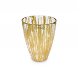 GREGGIO | Sole and Luna Gold Leaf Vase H 23cm
