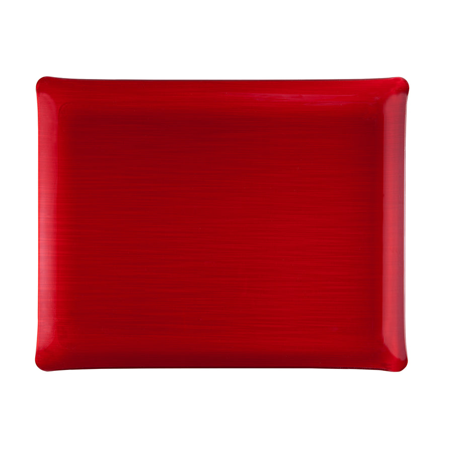 PLATEX | Mayfair 紅色托盤, 37x28cm